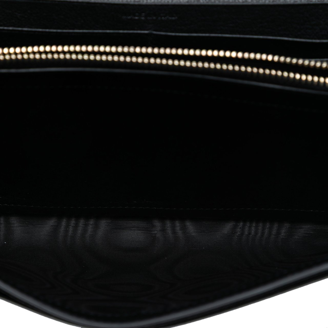 Saint Laurent Leather Belle de Jour Wallet on Chain Zwart
