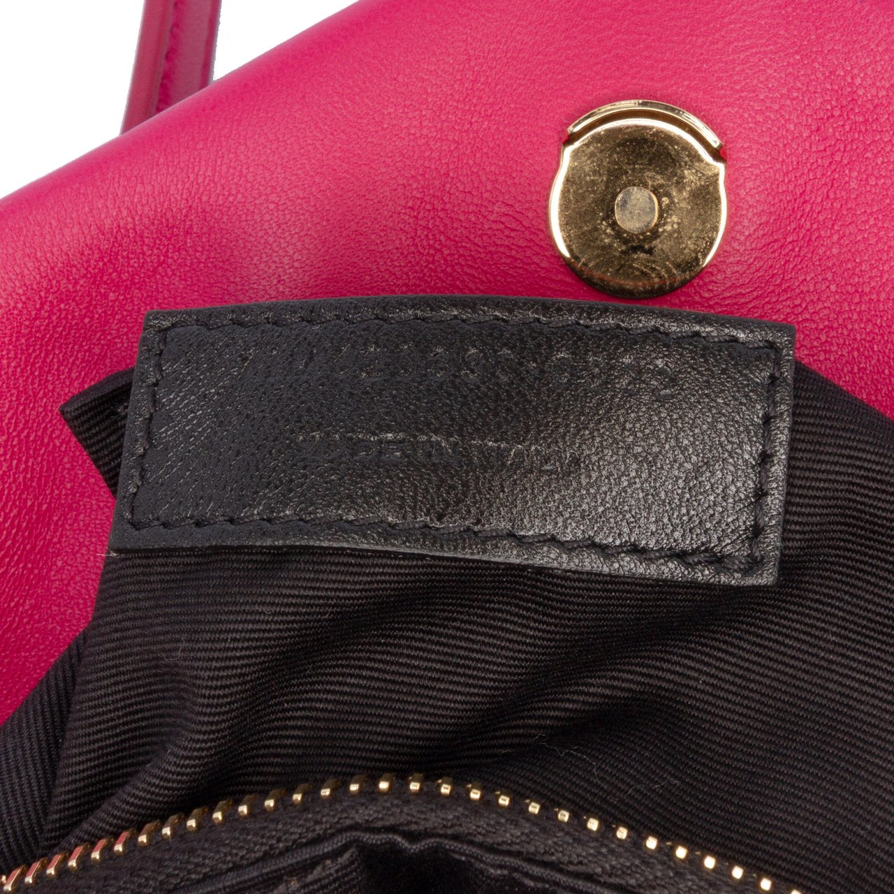 Saint Laurent Toy Lambskin Loulou Puffer Crossbody Roze