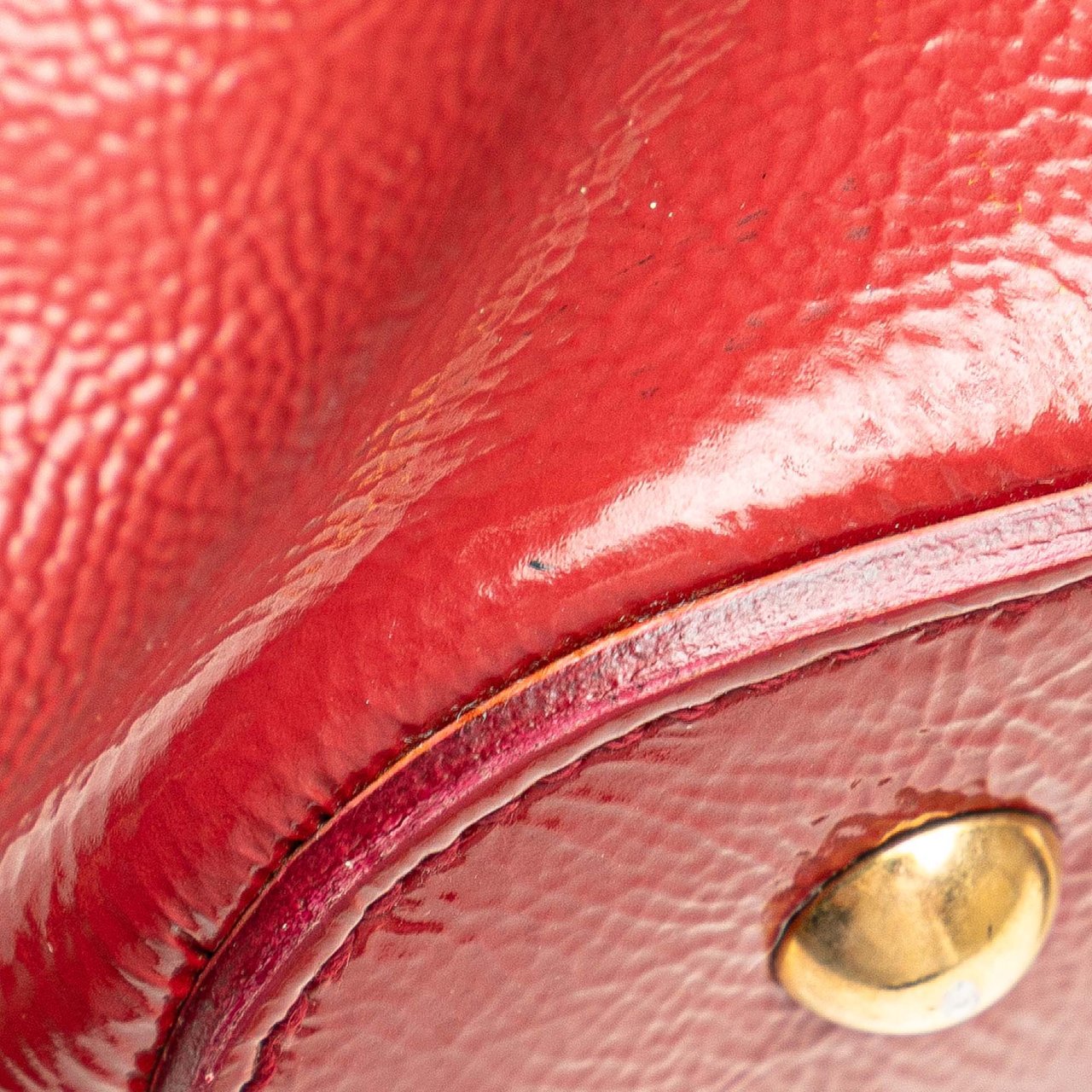 Saint Laurent Medium Leather Muse Handbag Rood