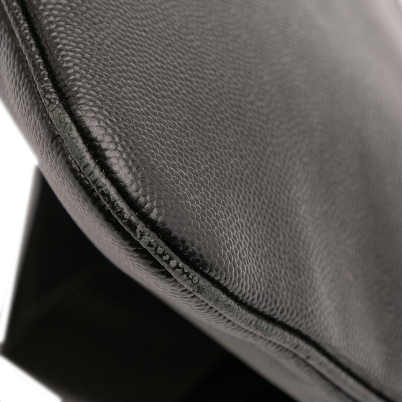 Saint Laurent Grain De Poudre Flat Crossbody Zwart