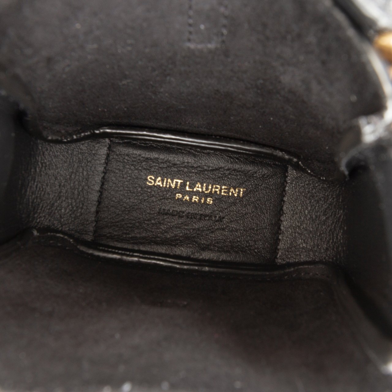 Saint Laurent Micro Grained Calfskin Supple Le 5 a 7 Handbag Zwart