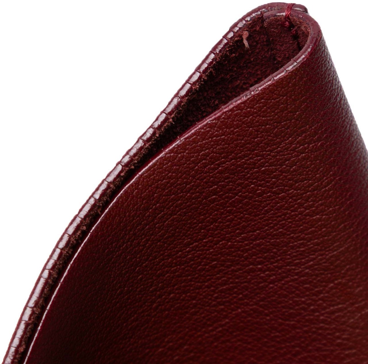 Saint Laurent Leather North South Shopper Tote Rood