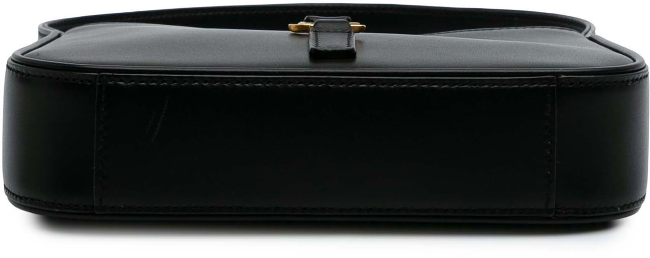 Saint Laurent Mini Calfskin Le 5 a 7 Bag Zwart