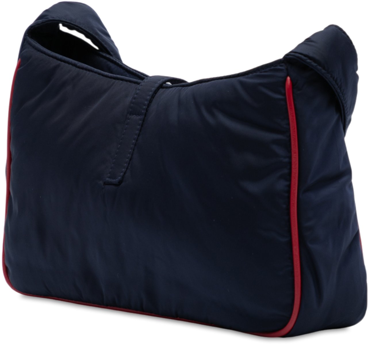 Saint Laurent Nylon Le 5 a 7 Shoulder Bag Blauw