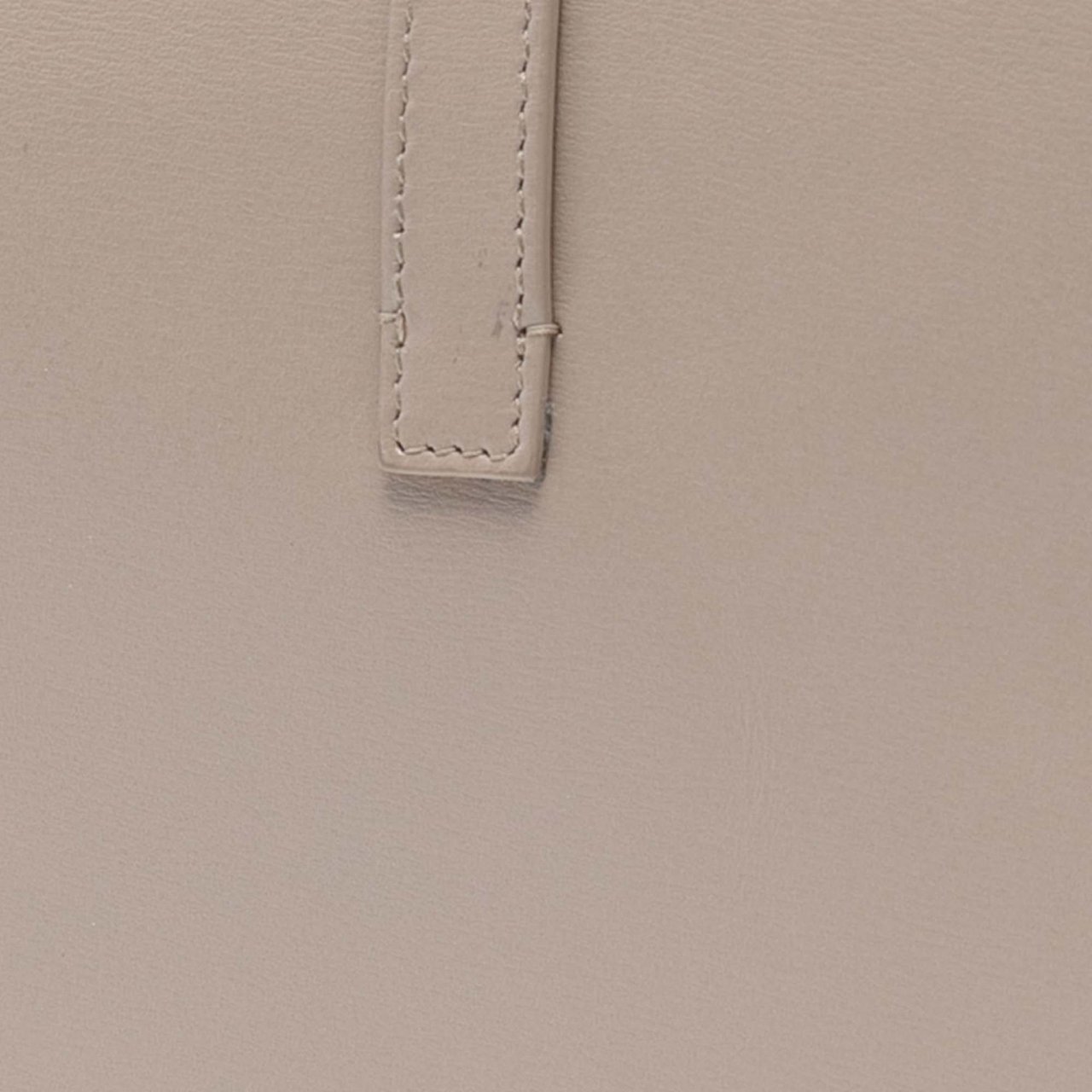 Saint Laurent Leather Monogram Sulpice Wallet on Chain Bruin