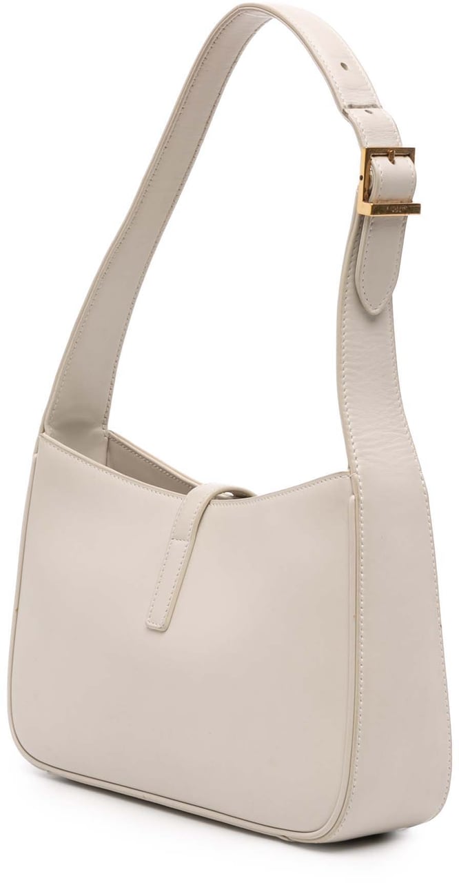 Saint Laurent Leather Le 5 a 7 Shoulder Bag Wit