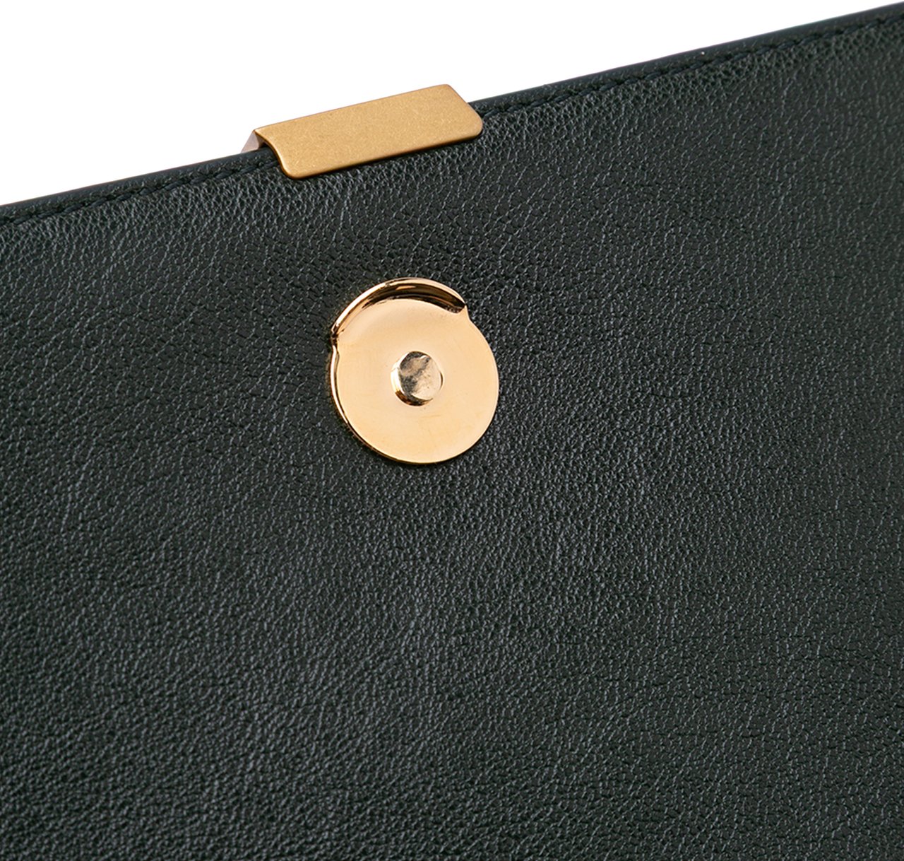 Saint Laurent Small Quilted Lambskin Becky Chain Shoulder Bag Groen