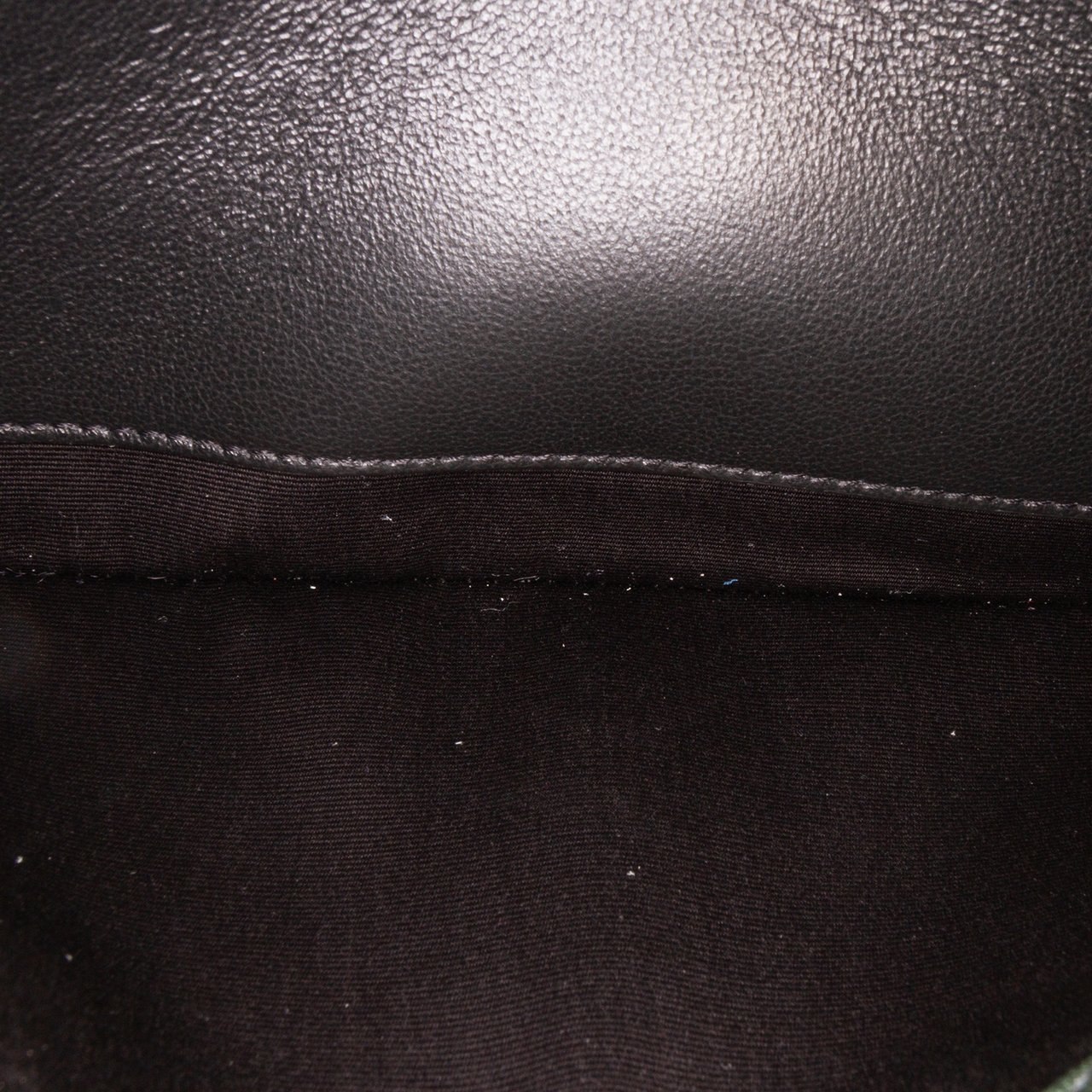 Saint Laurent Small Quilted Lambskin Becky Chain Shoulder Bag Groen