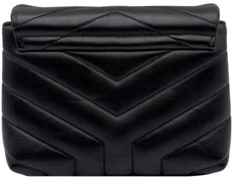 Saint Laurent Lou Lou Classic Toy - Black Zwart