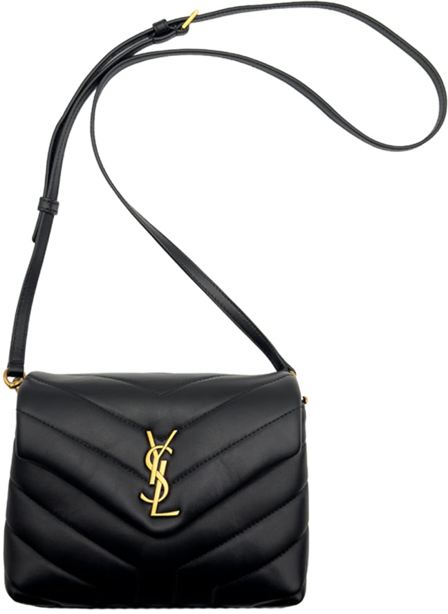 Saint Laurent Lou Lou Classic Toy - Black Zwart