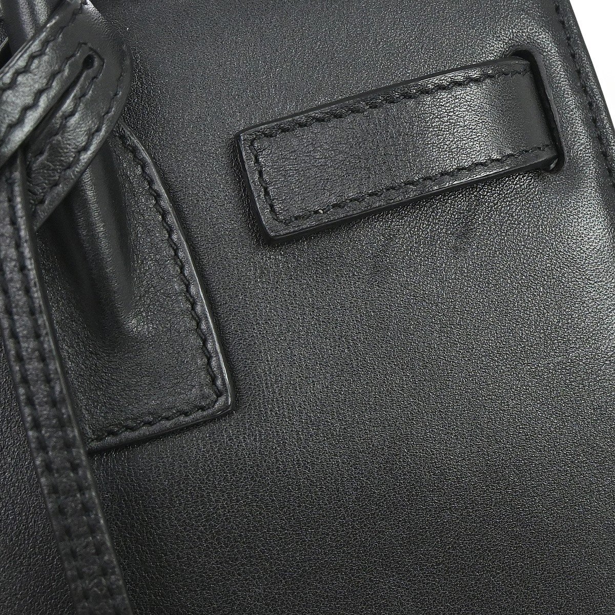 Saint Laurent Sac de Jour Leather Baby Zwart