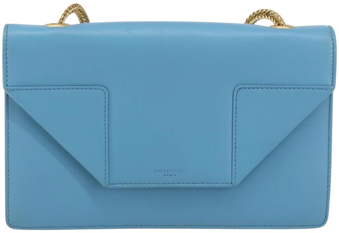 Saint Laurent Saint Laurent Betty Bag Leather Small Blauw