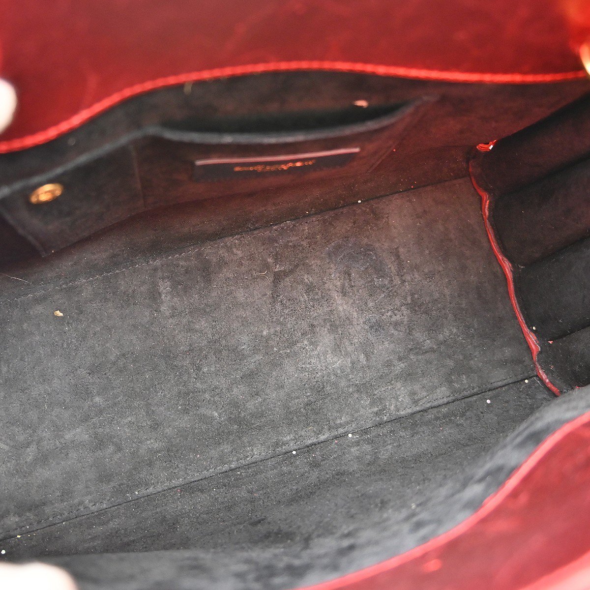 Saint Laurent Saint Laurent Sac de Jour Bag Leather Small Rood