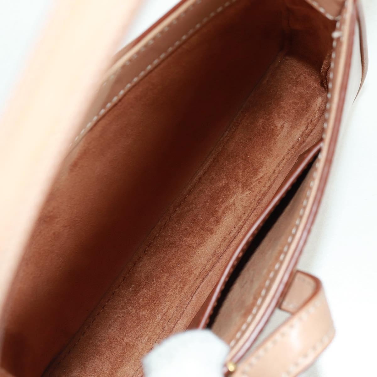 Saint Laurent Saint Laurent Le 5 a 7 Hobo Leather Mini Beige