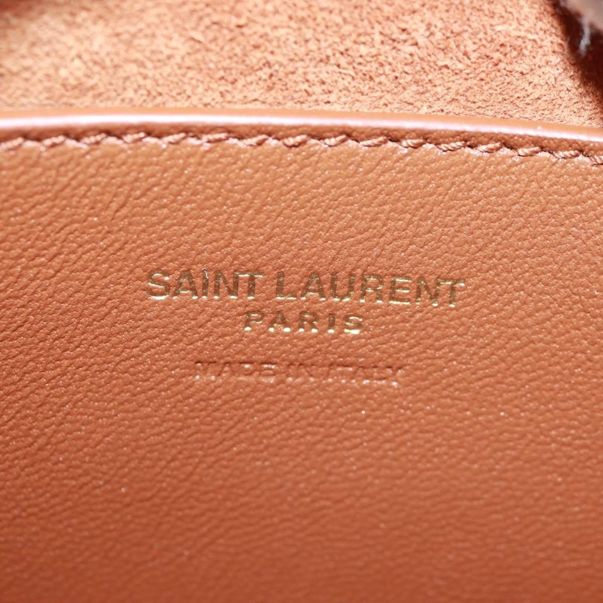 Saint Laurent Saint Laurent Le 5 a 7 Hobo Leather Mini Beige