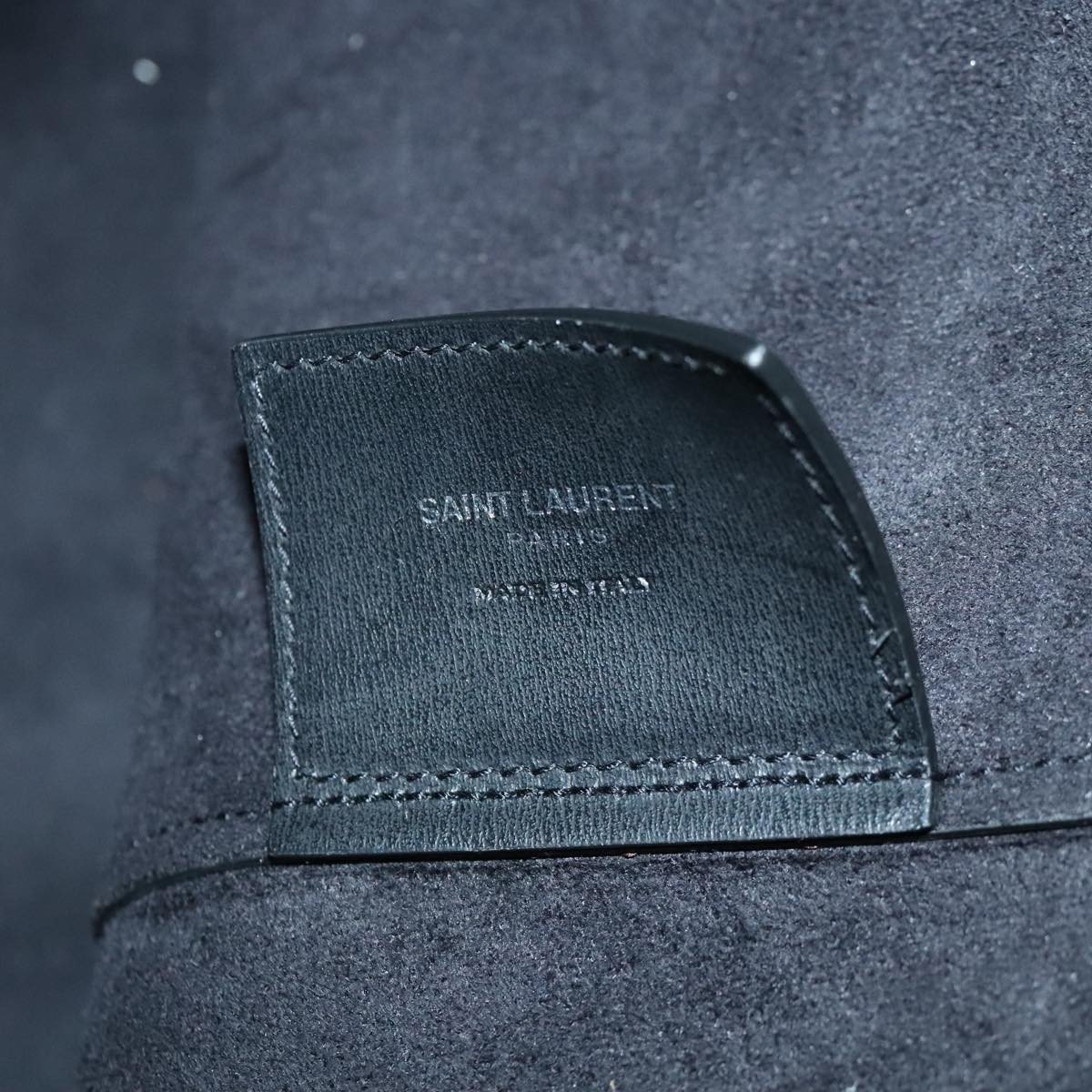 Saint Laurent Saint Laurent Shopper Tote Leather Toy Zwart