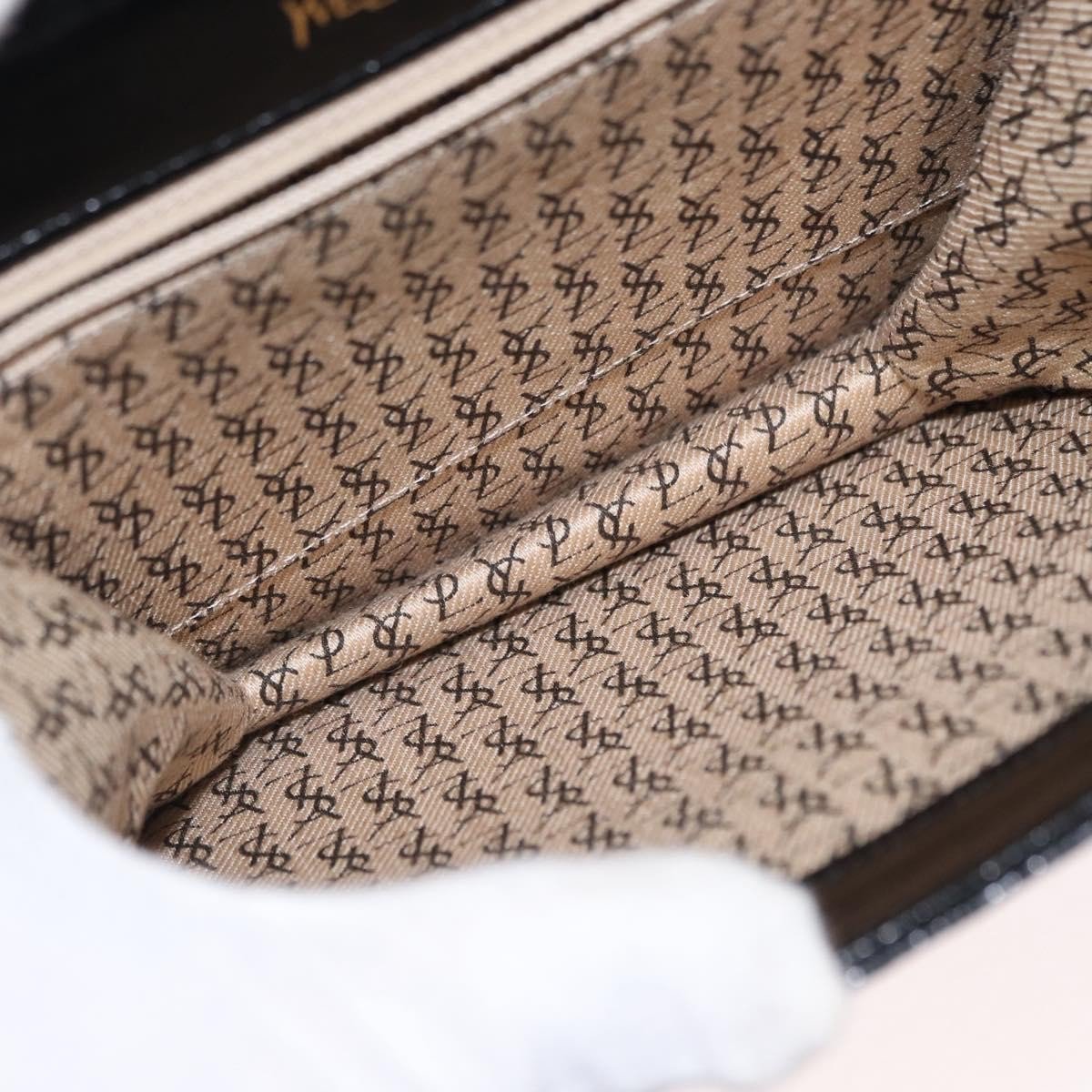 Saint Laurent Vintage Leather Zwart