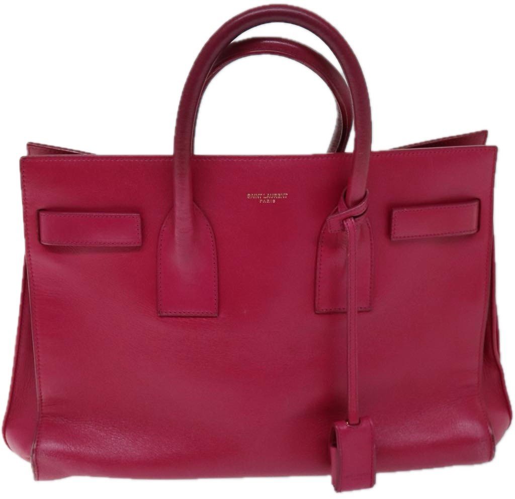 Saint Laurent Saint Laurent Sac de Jour Carryall Bag Leather Medium Roze
