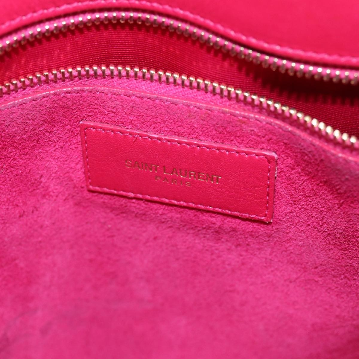 Saint Laurent Saint Laurent Sac de Jour Carryall Bag Leather Medium Roze