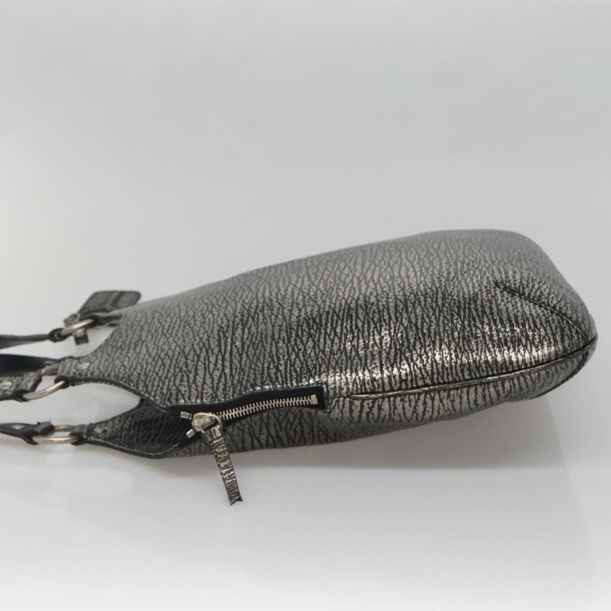 Saint Laurent Saint Laurent Tribute Tote Leather Large Zilver