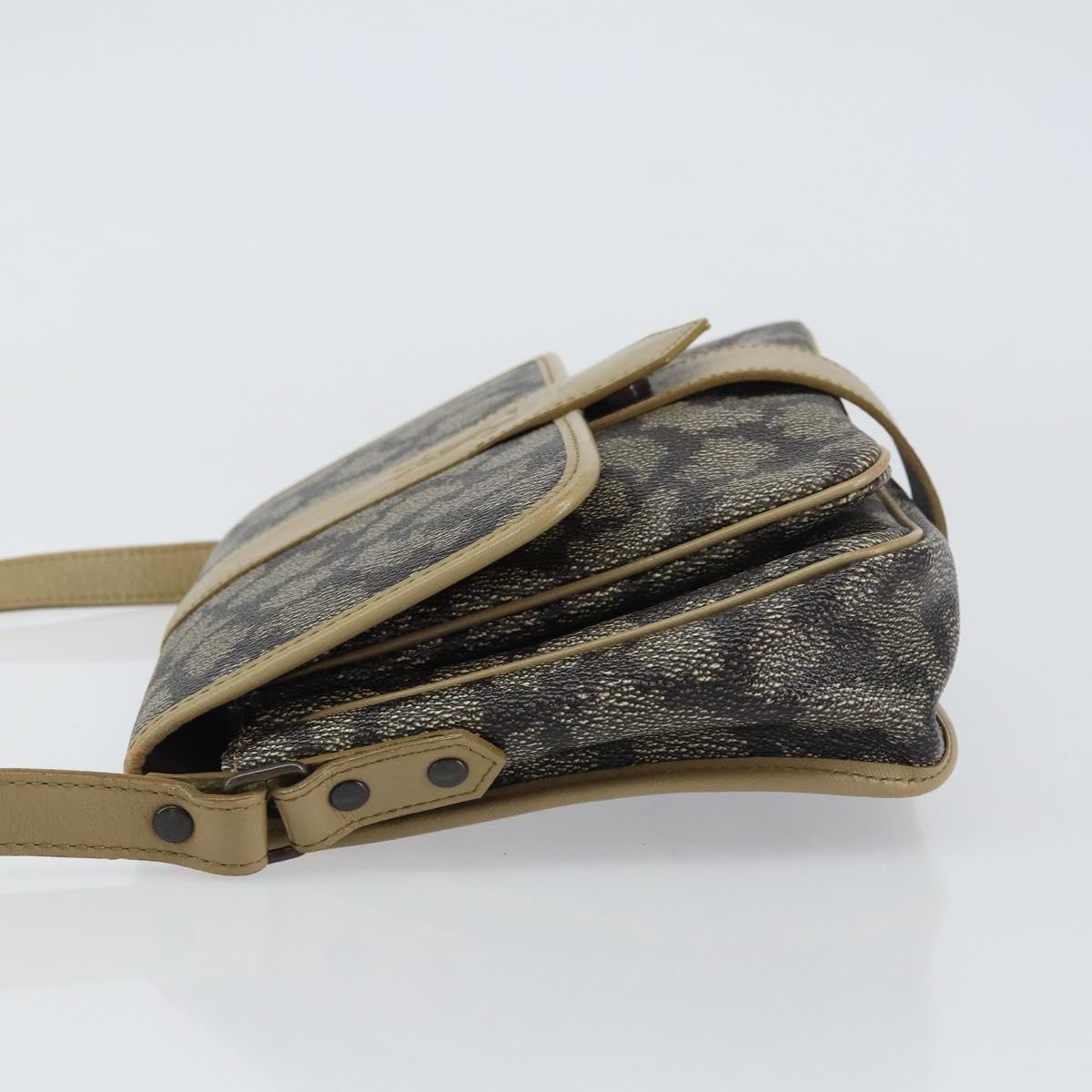 Saint Laurent Saint Laurent Vintage Shoulder Bag PVC Leather Beige