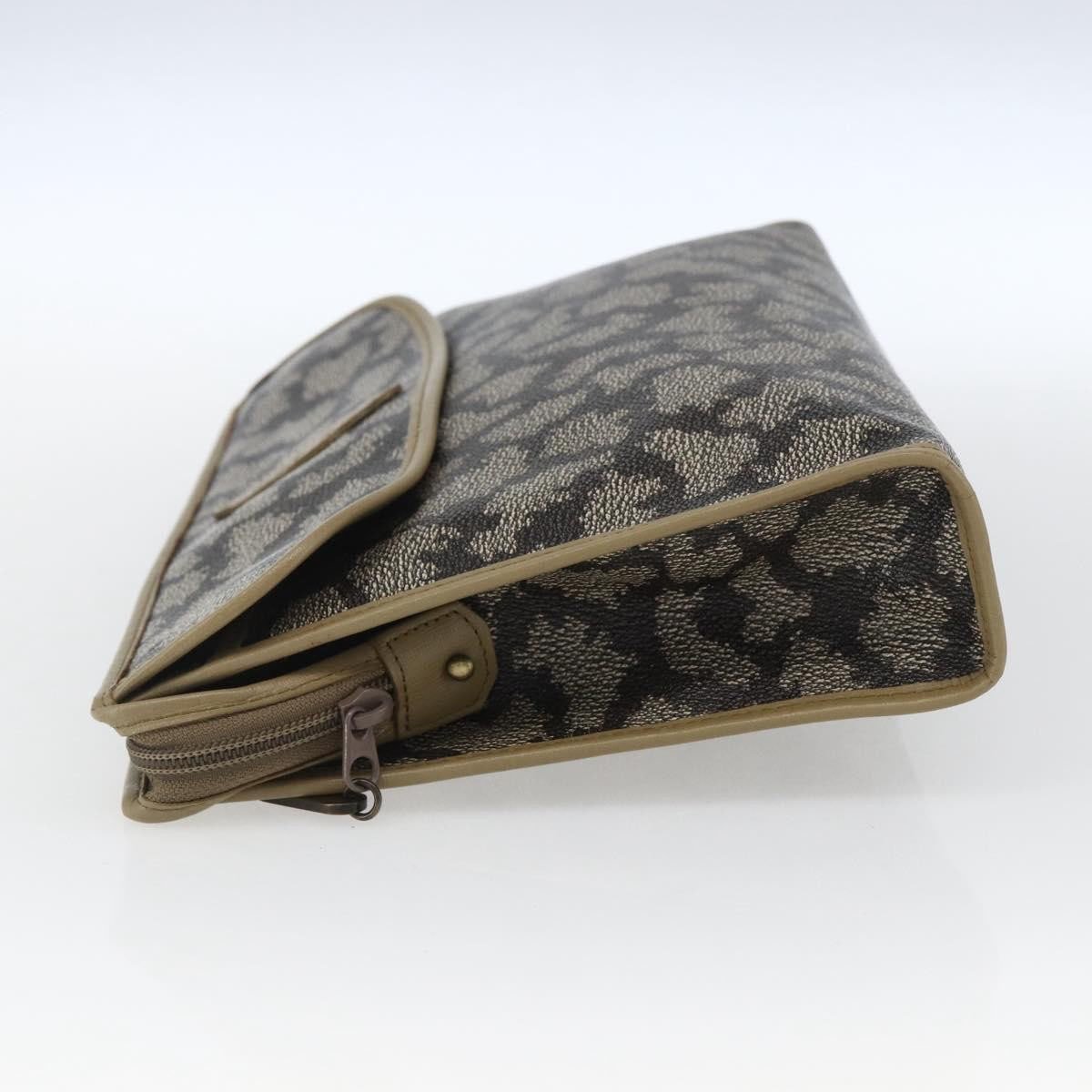 Saint Laurent Saint Laurent Vintage Pouch Canvas Grijs