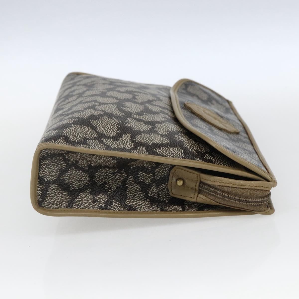 Saint Laurent Saint Laurent Vintage Pouch Canvas Grijs