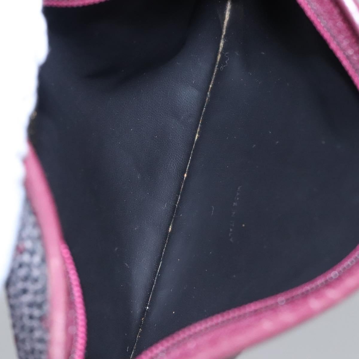 Saint Laurent Saint Laurent Zipped Pouch Canvas Grijs