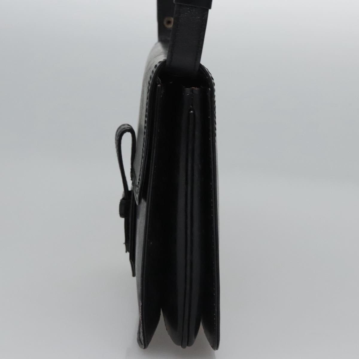 Saint Laurent Vintage Leather Zwart