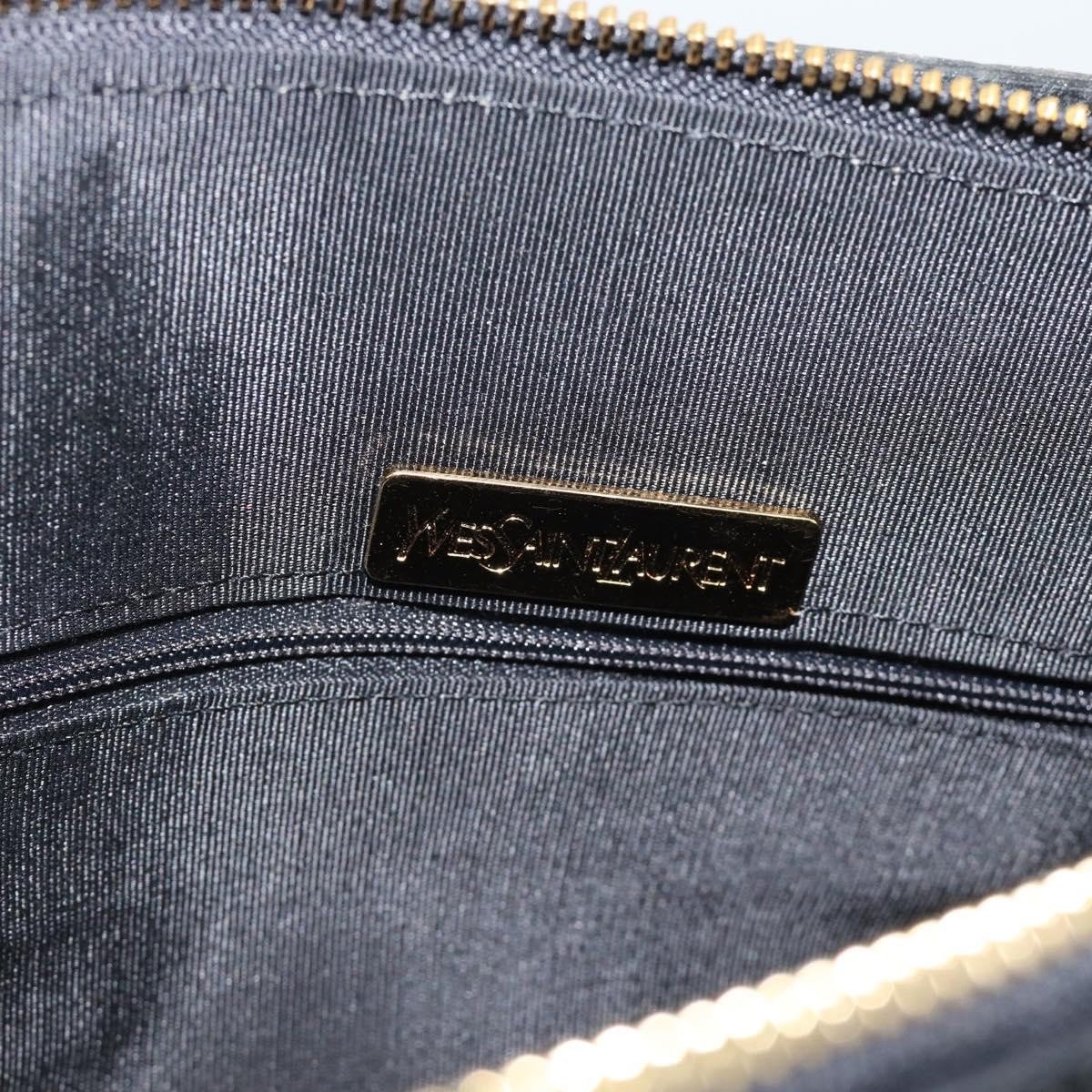 Saint Laurent Vintage Leather Zwart