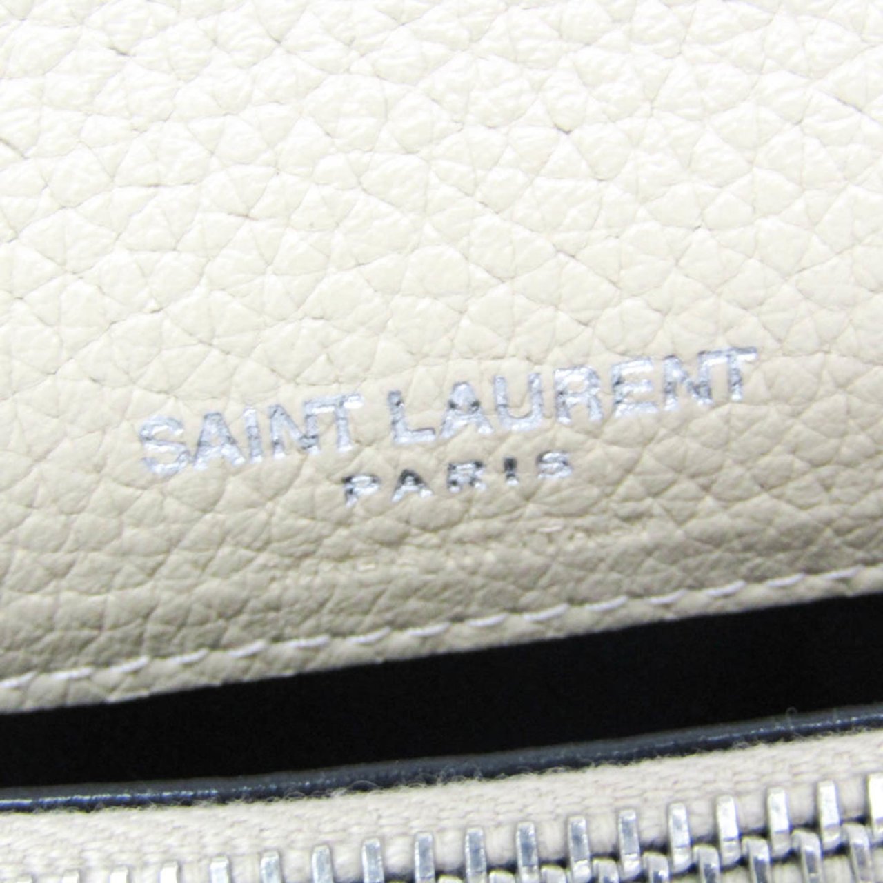 Saint Laurent Sac De Jour Souple Card Case Leather Beige