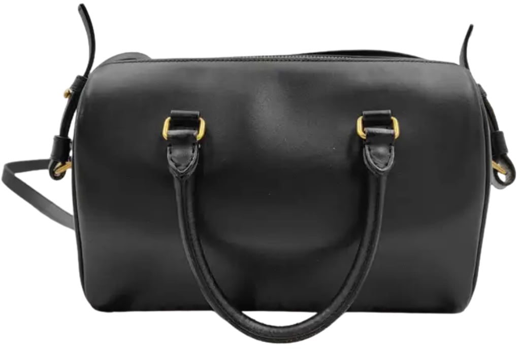 Saint Laurent Classic Duffle Bag Leather 12 Zwart