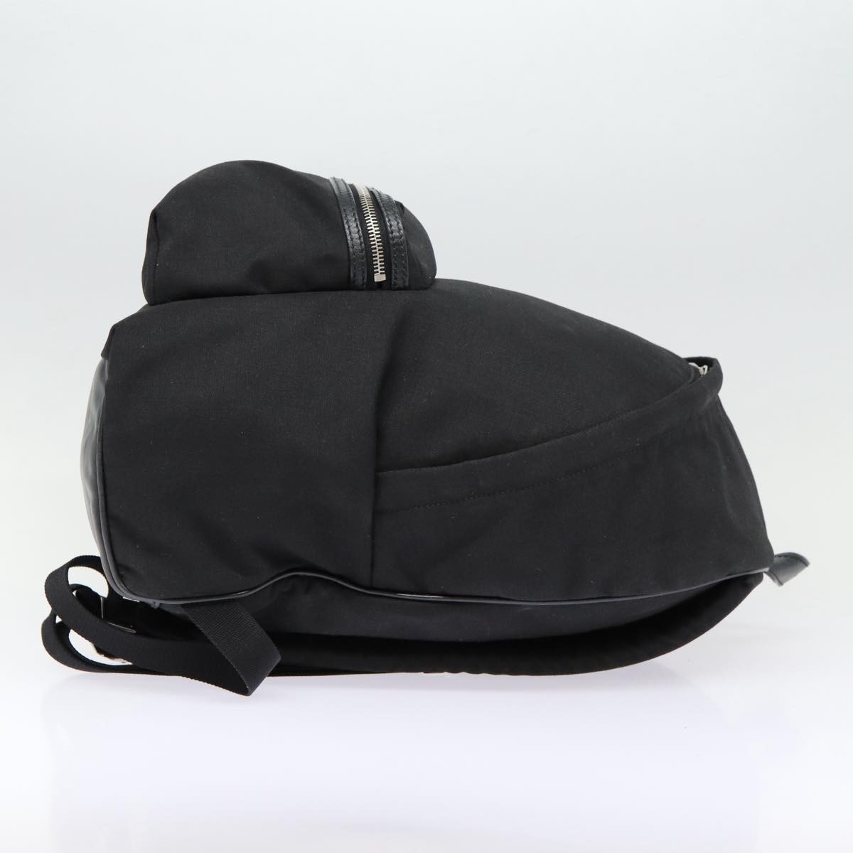 Saint Laurent Saint Laurent City Backpack Canvas Medium Zwart