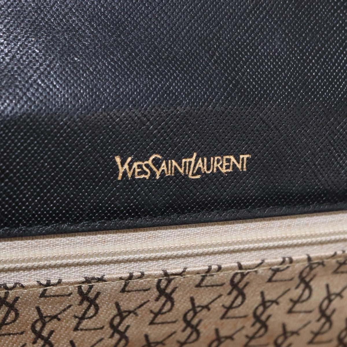 Saint Laurent Vintage Leather Zwart