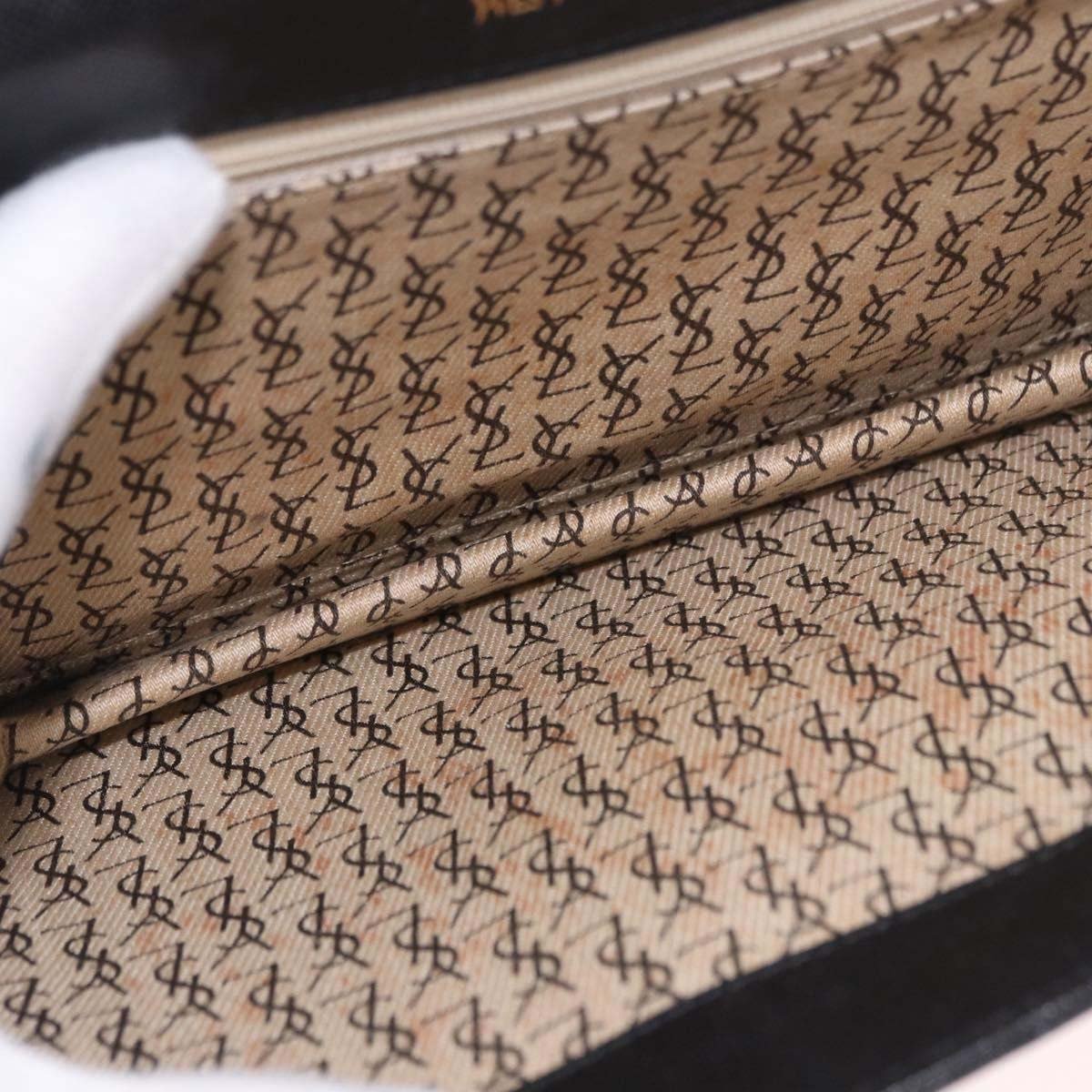 Saint Laurent Vintage Leather Zwart