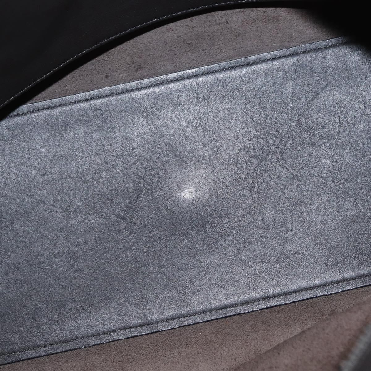 Saint Laurent Saint Laurent Monogram Cabas Leather Medium Grijs