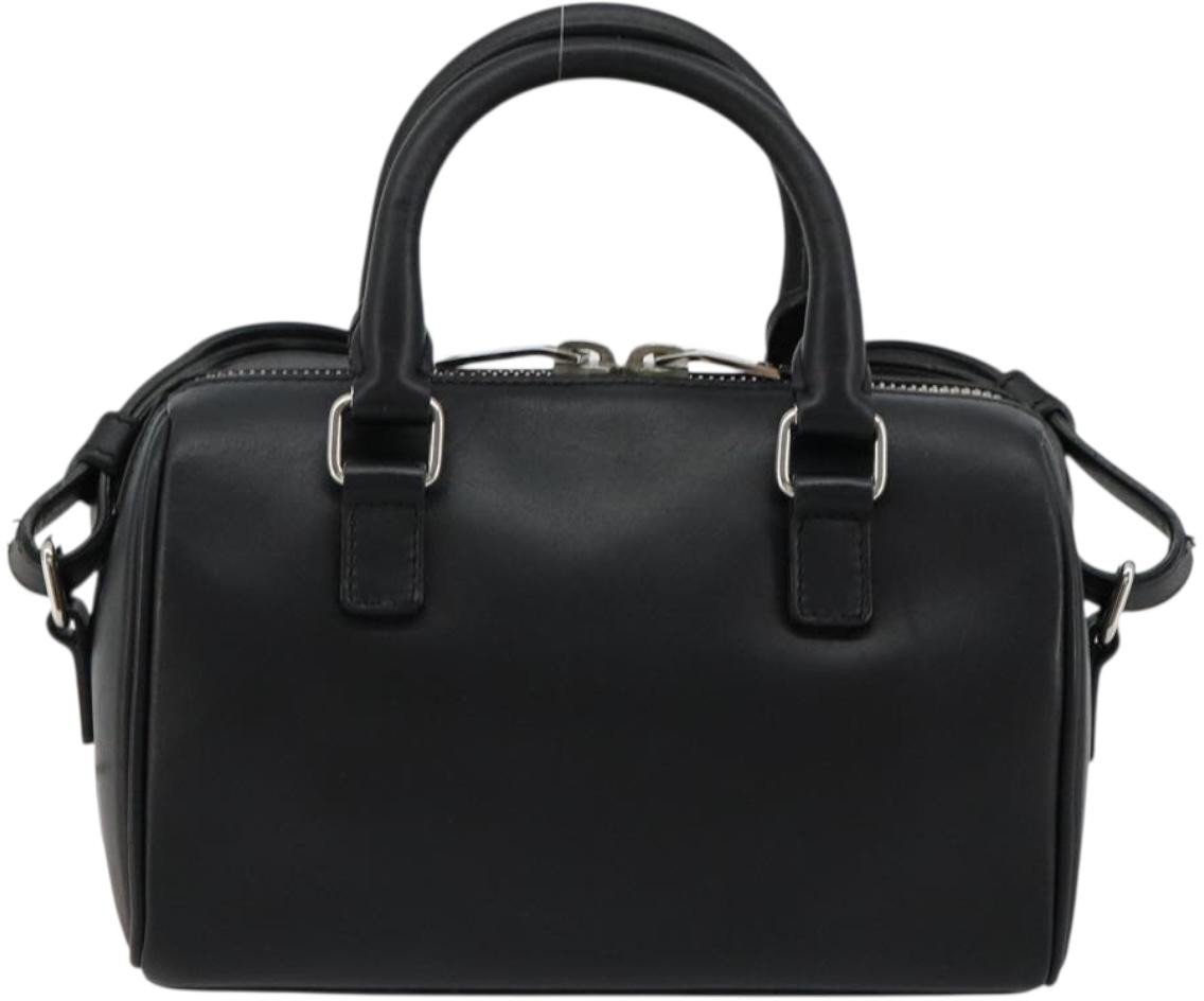 Saint Laurent Classic Baby Duffle Printed Leather Zwart