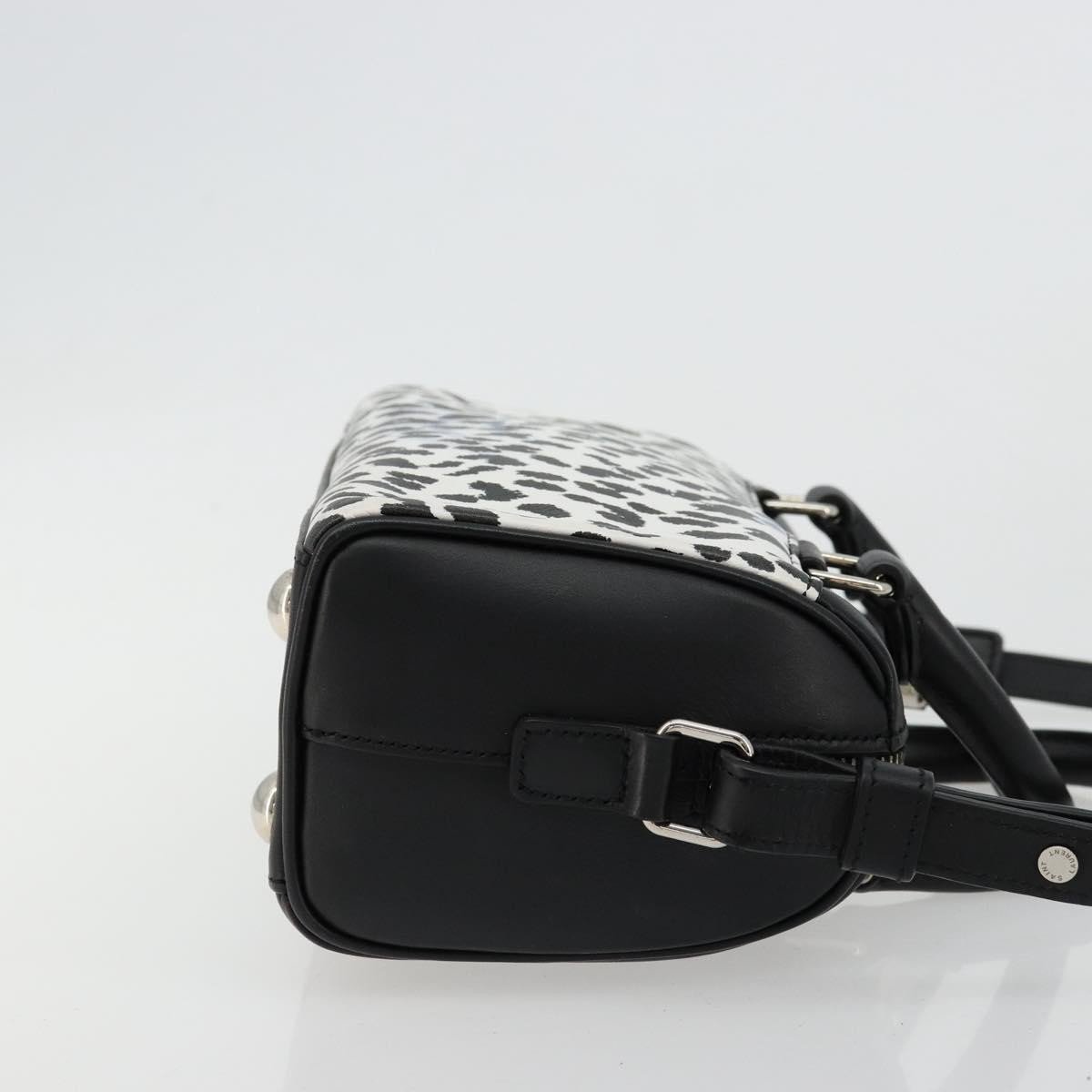 Saint Laurent Classic Baby Duffle Printed Leather Zwart