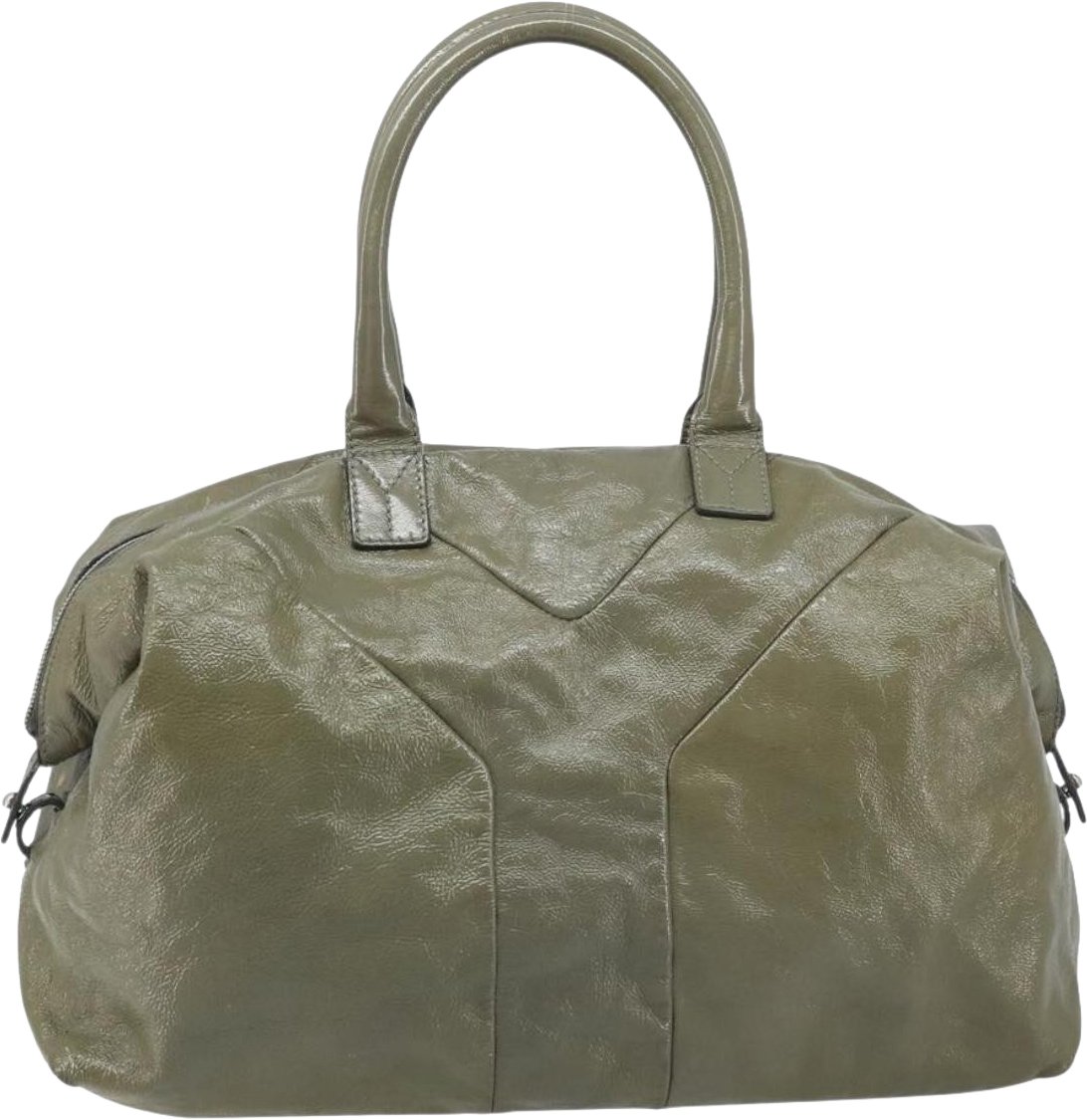 Saint Laurent Easy Y Satchel Patent Medium Divers