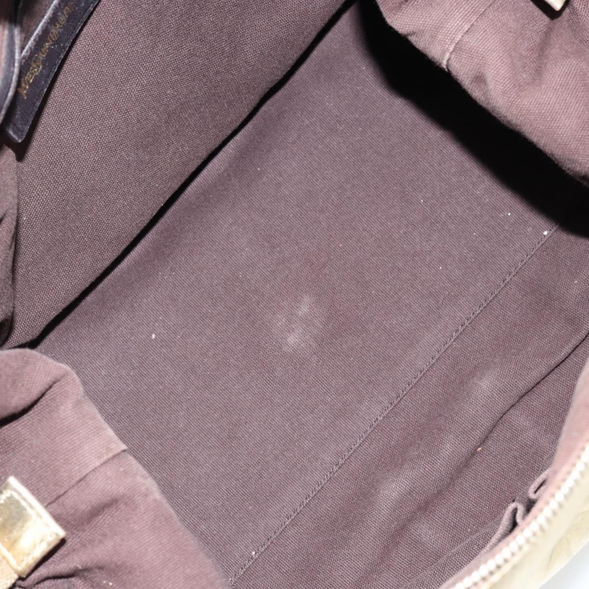 Saint Laurent Saint Laurent Easy Y Bag Pebbled Leather Goud