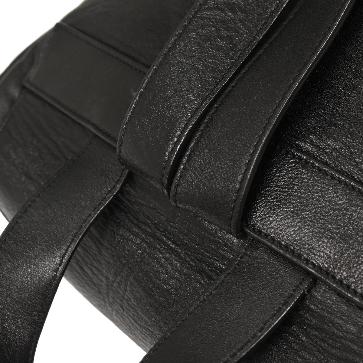 Saint Laurent Saint Laurent Festival Backpack Leather Medium Zwart