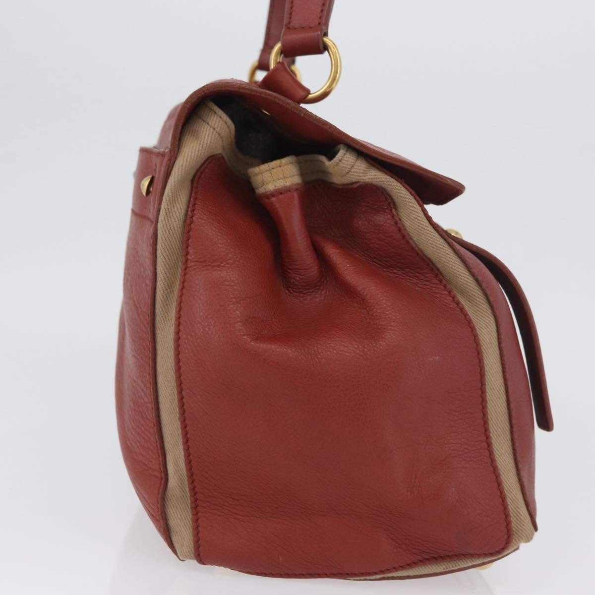 Saint Laurent Saint Laurent Muse Two Bag Leather Medium Rood