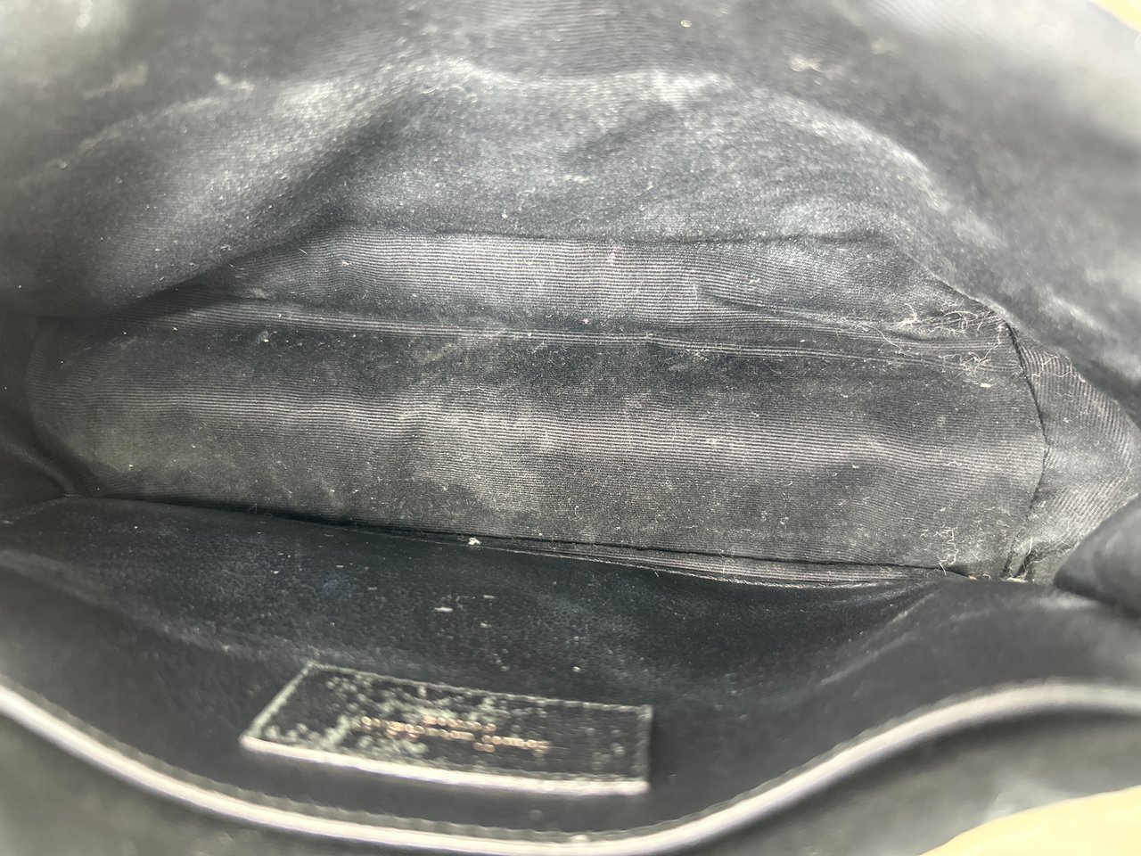 Saint Laurent Niki Flap Shoulder Bag Leather Wit