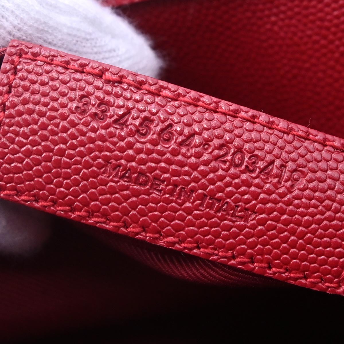 Saint Laurent Saint Laurent Museum Tote Leather East West Rood