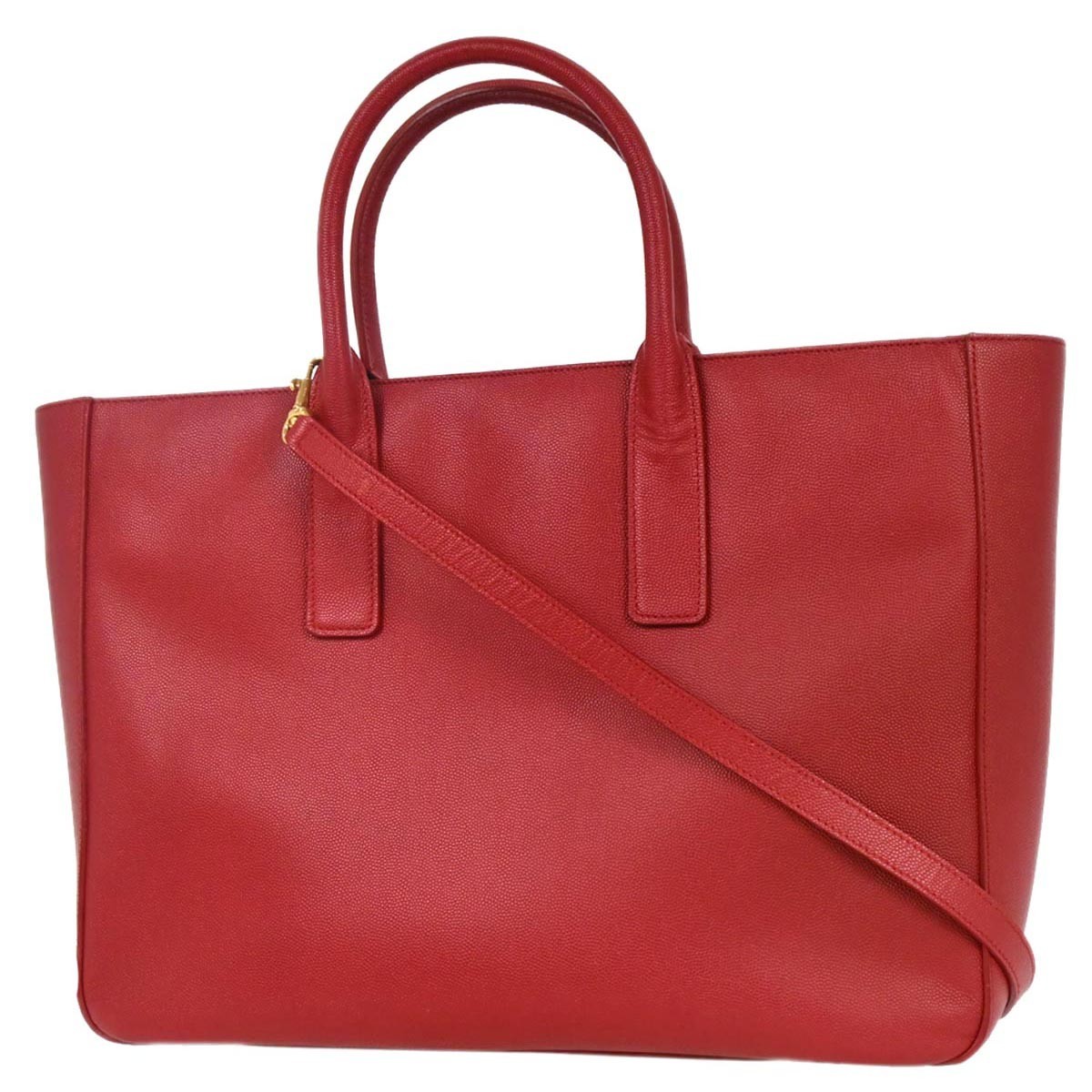 Saint Laurent Saint Laurent Museum Tote Leather East West Rood