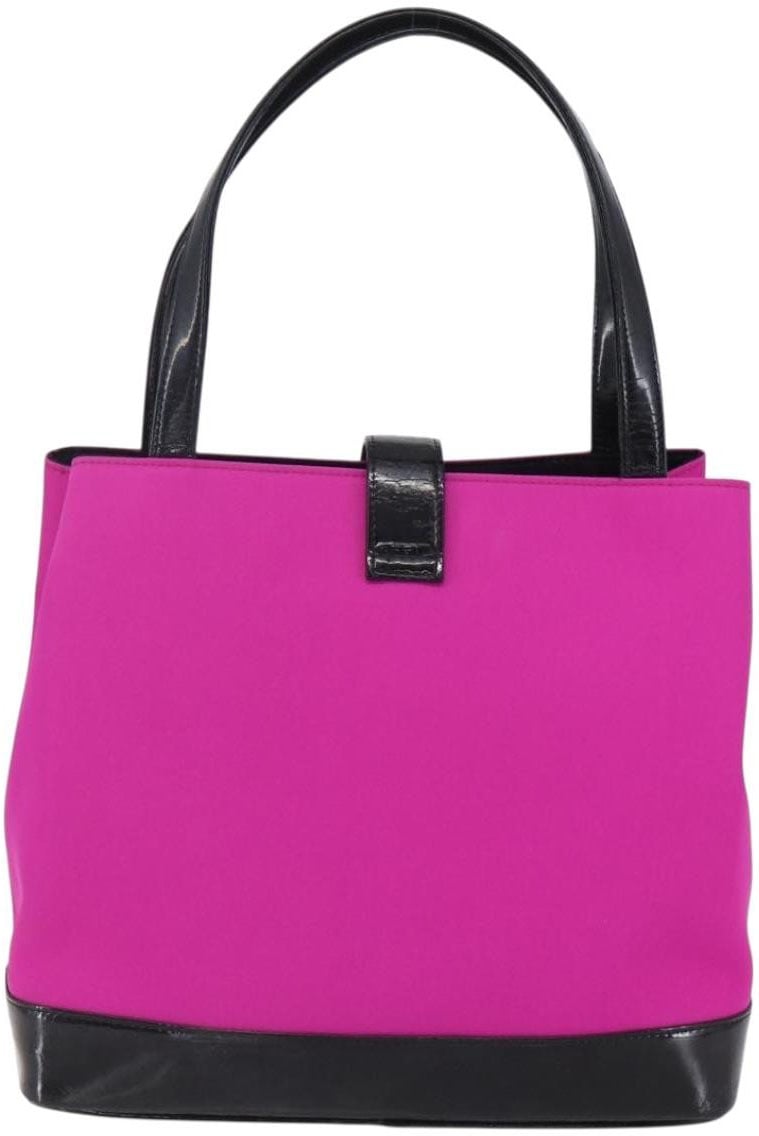 Saint Laurent Saint Laurent Vintage Handbag Nylon Roze