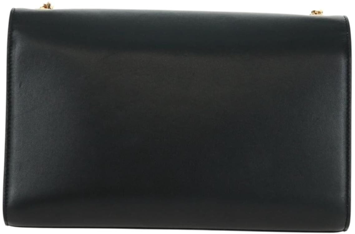 Saint Laurent Saint Laurent Classic Monogram Crossbody Bag Embellished Leather Small Zwart