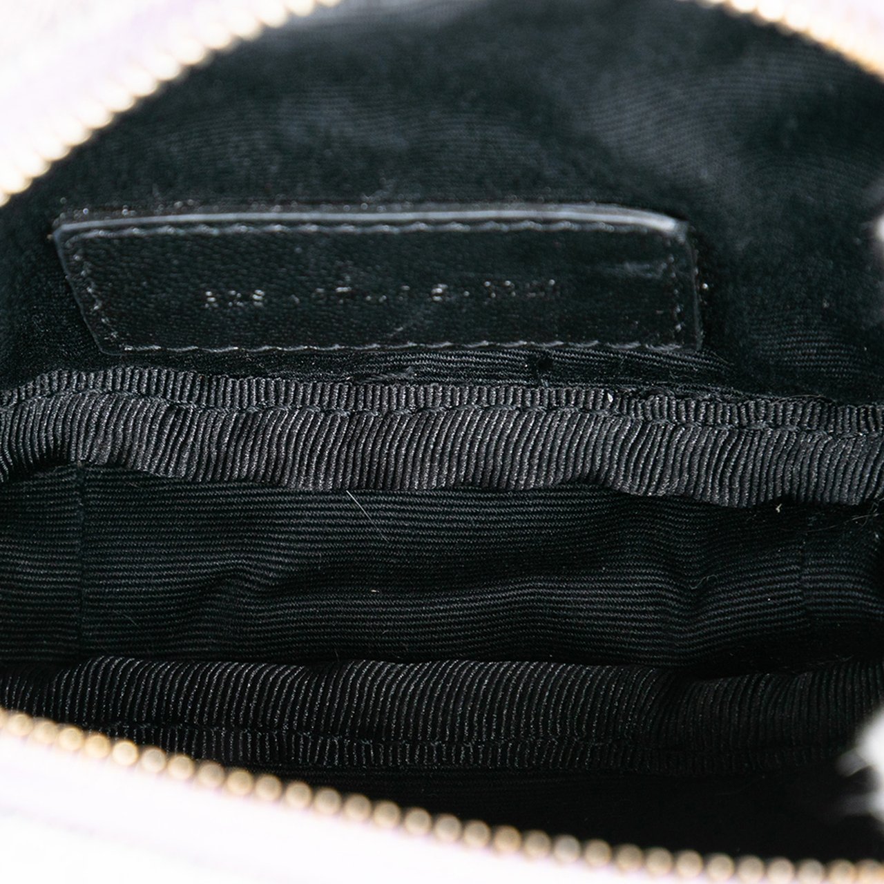 Saint Laurent Baby Matelasse Denim Monogram Lou Camera Bag Paars