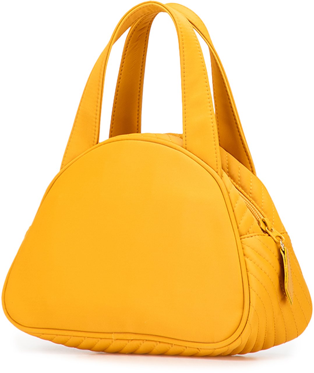 Saint Laurent Nylon Logo Handbag Geel