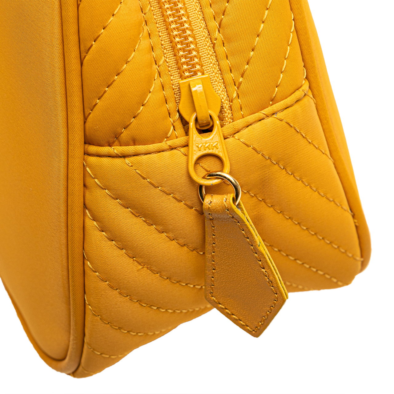 Saint Laurent Nylon Logo Handbag Geel